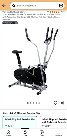 Orbitrec Elliptical Cross Trainer