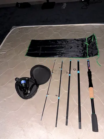 Fishing rod and reel
