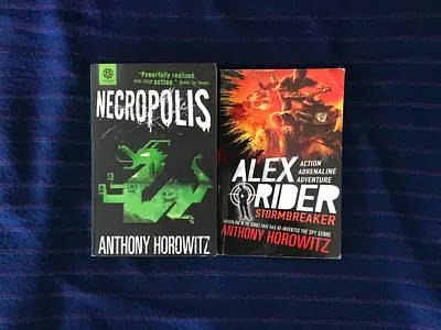 2 ANTHONY HOROWITZ BOOKS