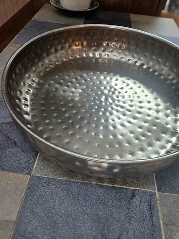 Used large metal tawa/griddle - good condition