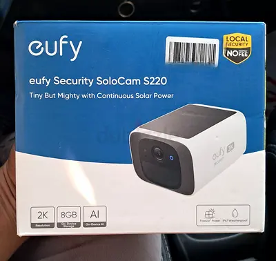 Eufy Security SoloCam S220 2K Solar Powered Camera