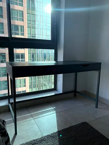 Modern Minimalist Study Desk with Two Drawers - IKEA Alex Desk – Like New
132x58