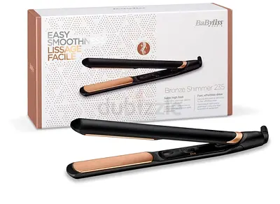 BaByliss Bronze Shimmer 235 Hair Straightener - Gently Used