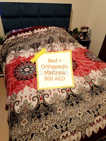 Bed + Orthopedic Mattress very comfortable