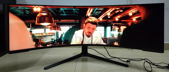 The Samsung Odyssey Neo G9 57 (Model S57CG952NM / G95NC) high-performance curved gaming monitor