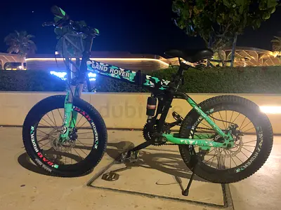 Foldable land rover mountain bike in good condition