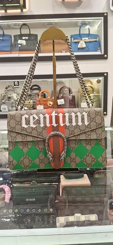 Gucci Dionysus GG Supreme Shoulder Bag with Centum Print