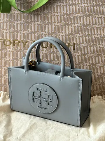 Tory Burch Ella Bio Mini Tote in Light Blue