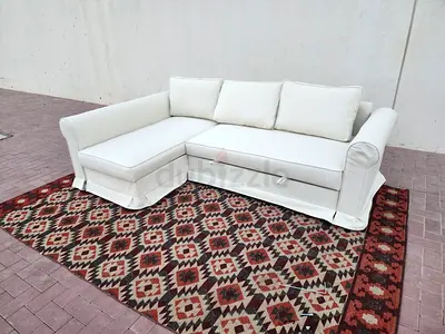 Ikea Moheda L shaped sofa bed