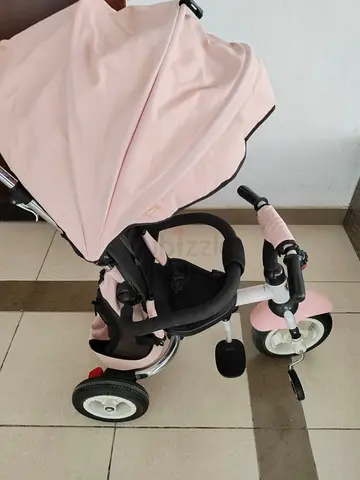 Convertible 3-in-1 Baby Tricycle Stroller - Pink