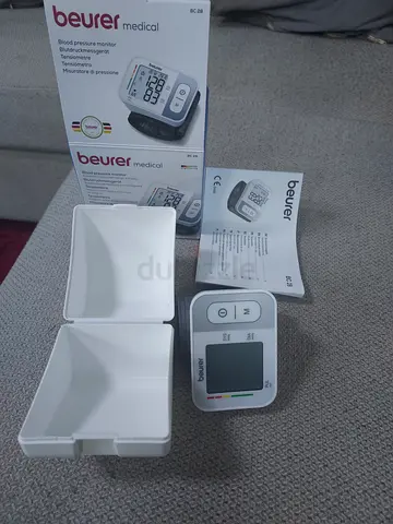 Beurer BC28 Upper Arm Blood Pressure Monitor with Case and Manual