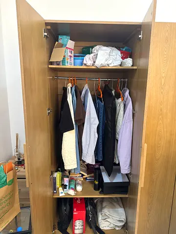 Solid wood 5 door Wardrobe / Armoire - Best Condition