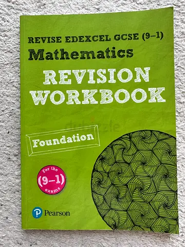 Edexcel GCSE (9-1) Mathematics Revision Workbook - Foundation (Pearson) - Answers Included