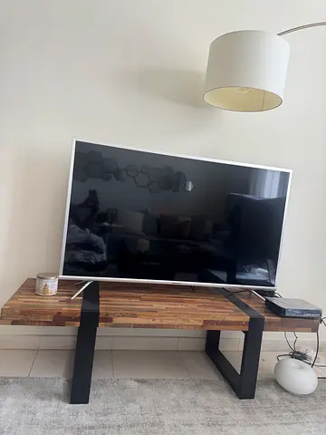 Crate and barrels bench TV Unit