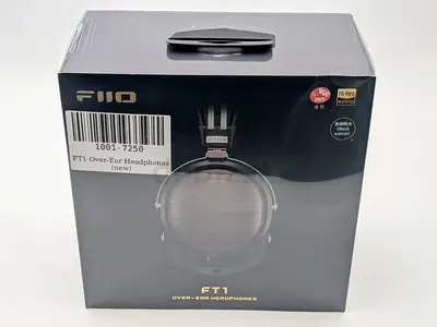 FiiO FT1 32Ω Large Dynamic Driver Headphones with Solid Wood Cups