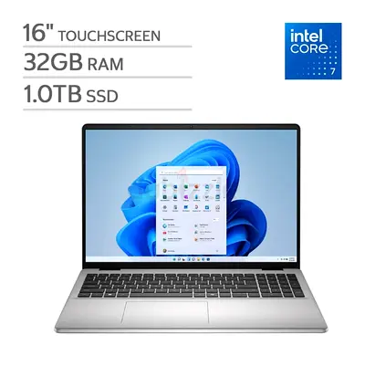 Dell 16 Brand New Laptop - Core 7 with 32gb ram/1 TB SSD with dell offical warranty