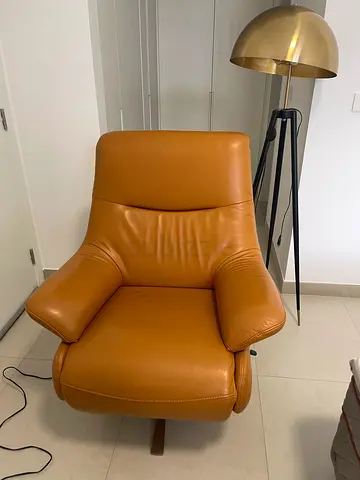 Hilker Leather Recliner Chair
