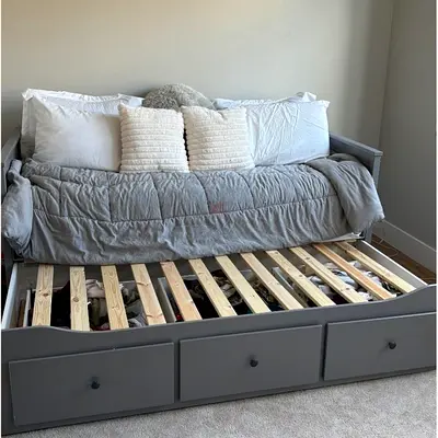 Ikea Day bed with two mettreses available in perfect condition