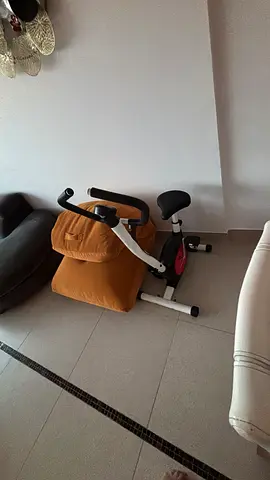 Compact Upright Exercise Bike - Light Use, Good Condition