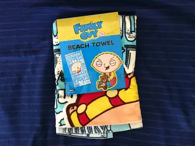 FAMILY GUY Stewie Beach Towel (30”x60”)