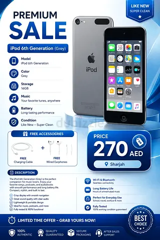 iPod 6th Gen - FOR SALE