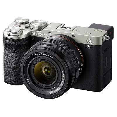 Sony Alpha 7C II Full-Frame Mirrorless Camera with 28-60mm Lens