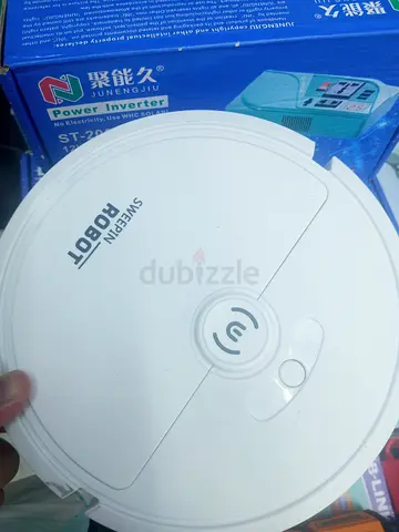 New Sweeping Robot Vacuum - Compact White Robot Sweeper