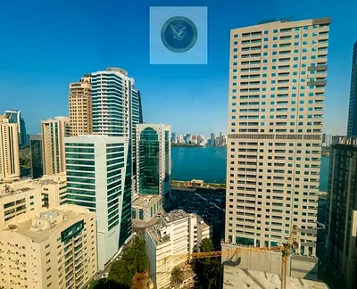 1 bedroom apartment for rent in Al Majaz 3 free AC gym pool one month free flexible payment prime l