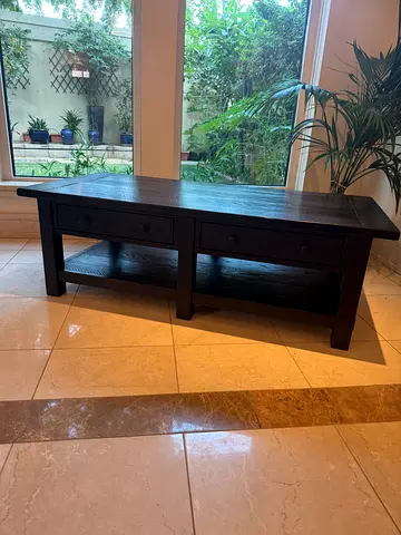 Pottery Barn Coffee Table  Side Table