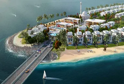 Beach Front Ready to move Villas | 5 Bed + Maid + Closed Kitchen | Wake Up With Sound Of Waves | Is