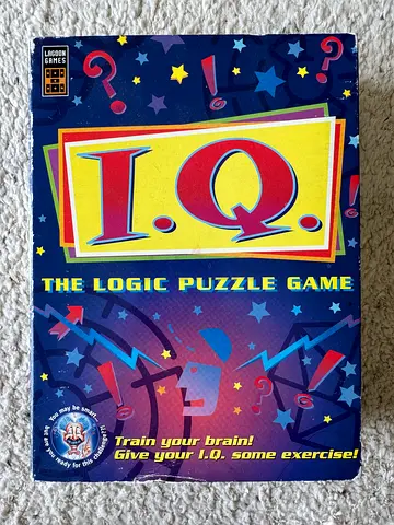 I.Q. The Logic Puzzle Game - Good Used Condition