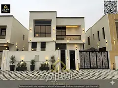 Less than 10% down payment | Own a luxury villa in Al Yasmin, Ajman | 5 master bedrooms | A great de