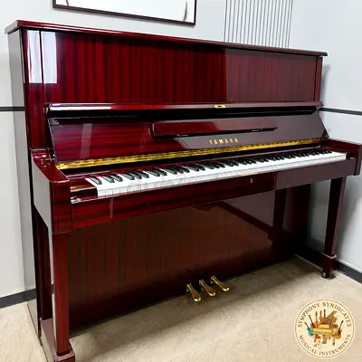 Yamaha U3 Glossy Red Edition - 3 Years Warranty