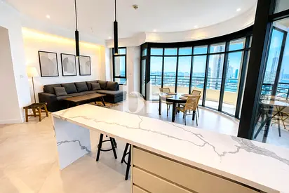 Full Sea View | Upgraded | High Floor | 2BR + Study