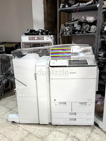Canon IRAC 7570i printer with finisher