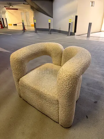 Modern Bouclé Accent Chairs
