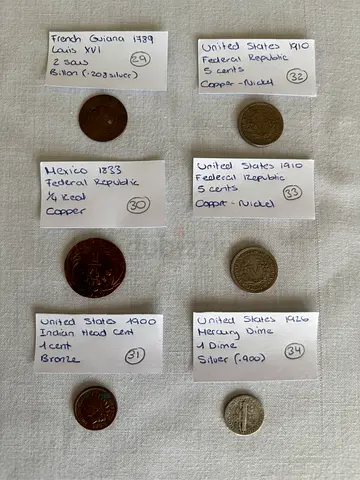 18th - 20th Century American Coins