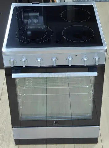 .Electrolux 60x60cm Freestanding Ceramic Cooker with 73L Multifunction Oven with AIR FRYER Function