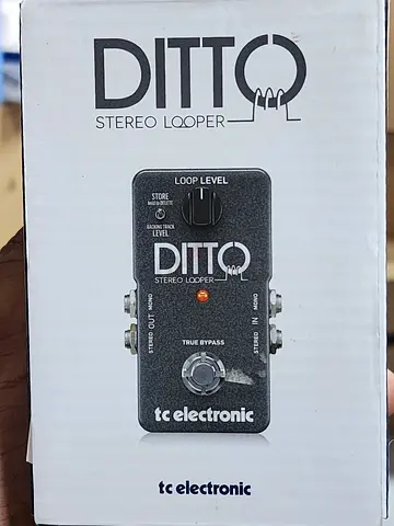 TC Electronic Ditto Stereo Looper Pedal - Stereo Looping Pedal