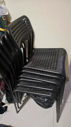 Ikea chairs, trolley , ladder