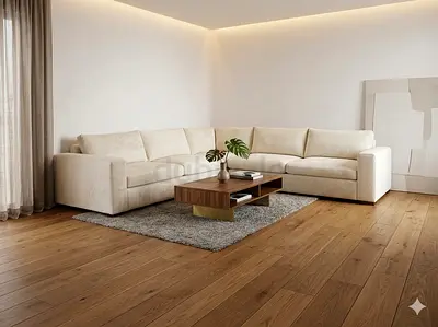 Pottery barn beige color corner sofa
