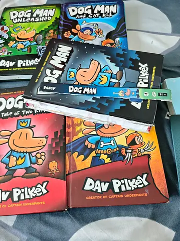 Dog Man collection - Graphic Comics- set of 7 books