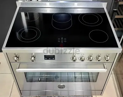 Bertazzoni Professional Series 90x60 cm ceramic cooker, model PRO905VMFELXC.