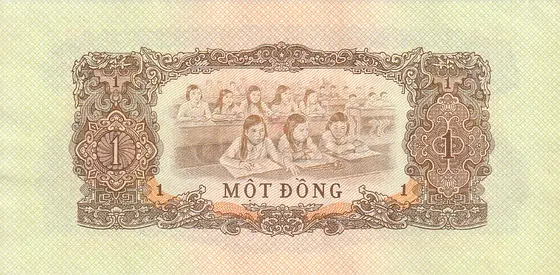 SOUTH VIETNAM 1 DONG BANKNOTE 1968 SCARCE