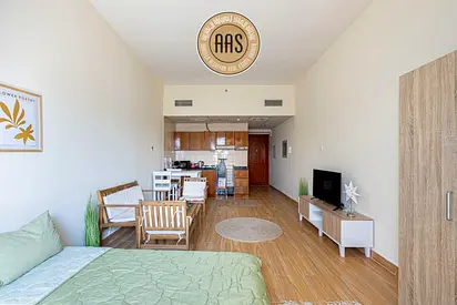 Fully furnished Studio | 12 cheques All Amenities!
