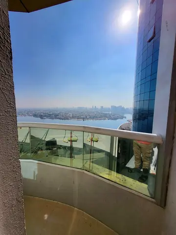 Two furnished bedrooms and a living room for annual rent in Orient Towers