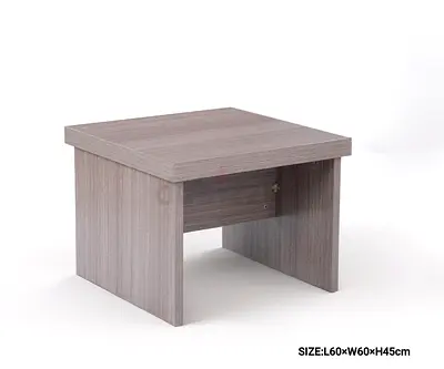 Compact Wooden Side Table / Coffee Table - Grey Oak Finish