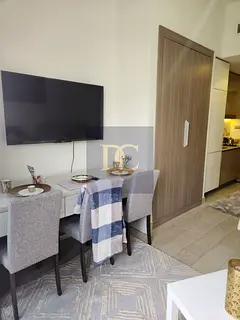 Furnished Studio | Azizi Riviera 16 | Balcony &amp; Multiple Views