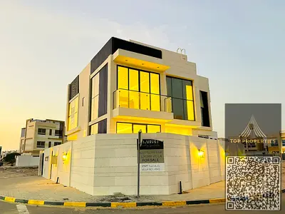 Luxury corner villa for sale in Ajman | Freehold for all nationalities | Spacious garden and strate