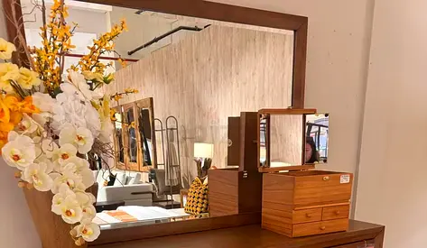 Brand new mirror, length 126cm, height approx 75cm.